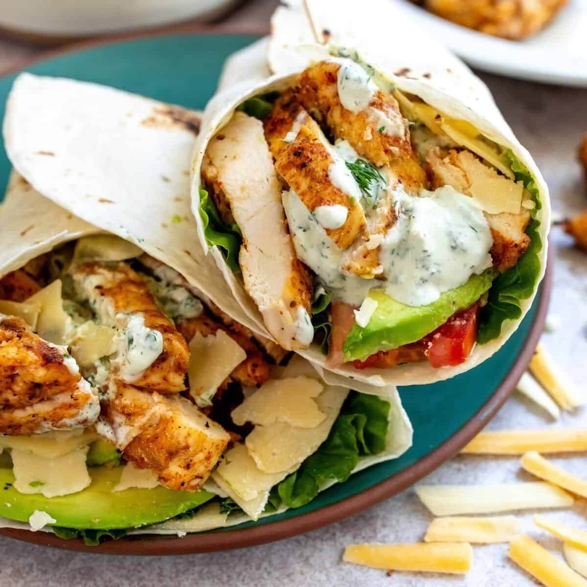 Grilled Chicken Tender Wrap